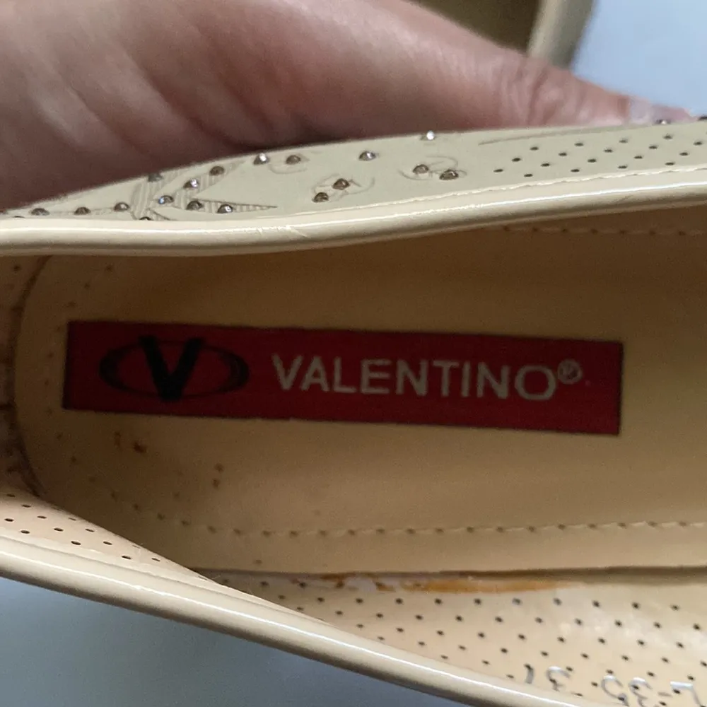 Valentino vintage faux crystal floral slip - Image 7