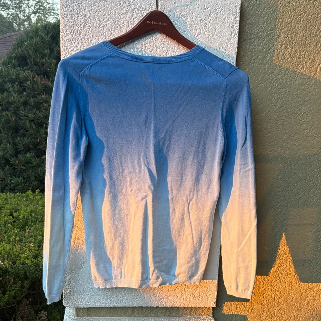 Tommy Hilfiger Blue Knit Sweater - Image 3