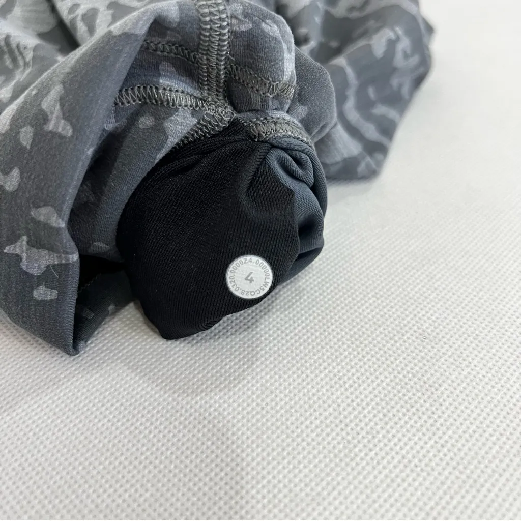 Lululemon Wunder Train High-Rise Tight 25" Heathered Black Asphalt Grey Size 4 - Image 10