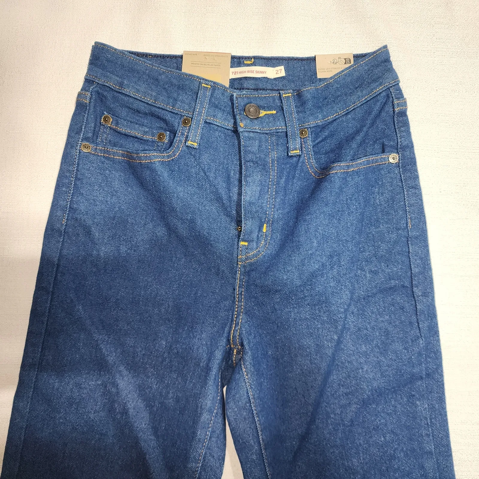 721 Levi's high rise skinny jeans W27xL30 women's - Image 3