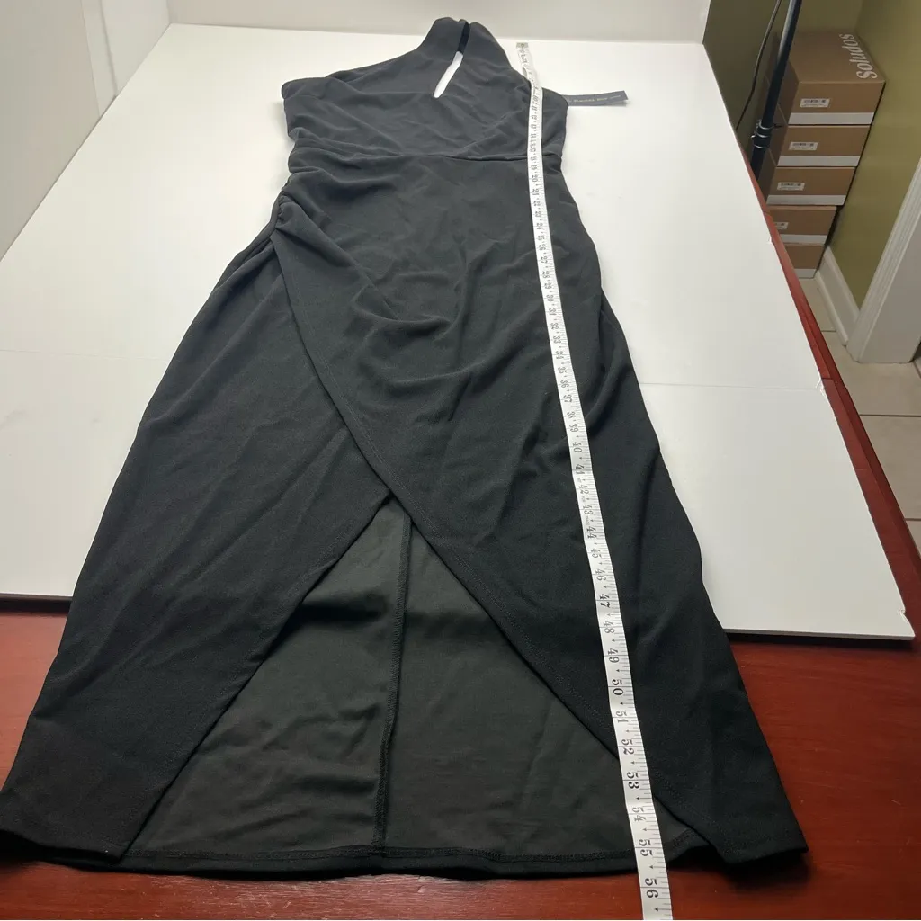 Rachel Rachel Roy One Shoulder Women Size Medium Black Dress Evening Wedding NEW - Image 12