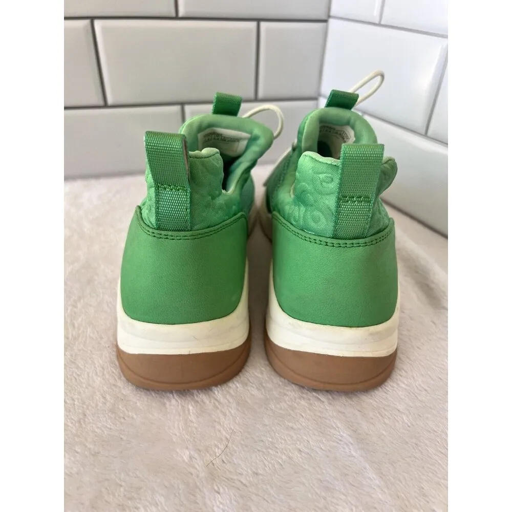 Women's Rizwell Lace-Up Sneakers Size US 7.5 M Galactic Green Shoes - Image 4