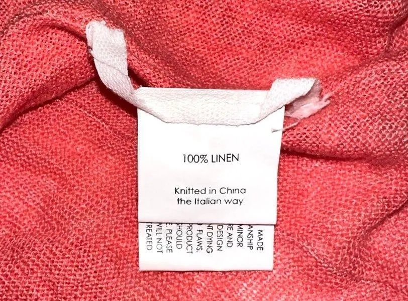 Enza Costa Linen Sleeveless Hi Low Top XS - Image 4