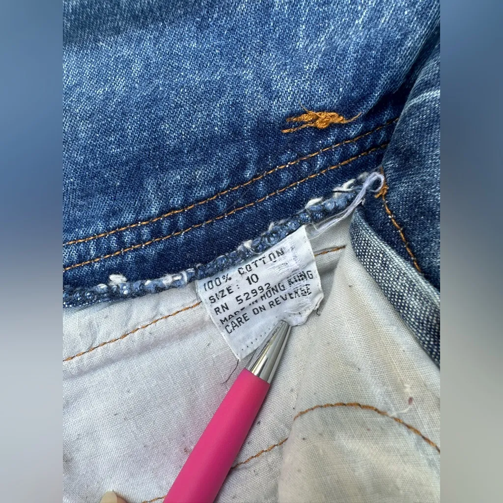 Vintage 1980s Jordache Studio Acid Wash High Waist Jeans - Image 5