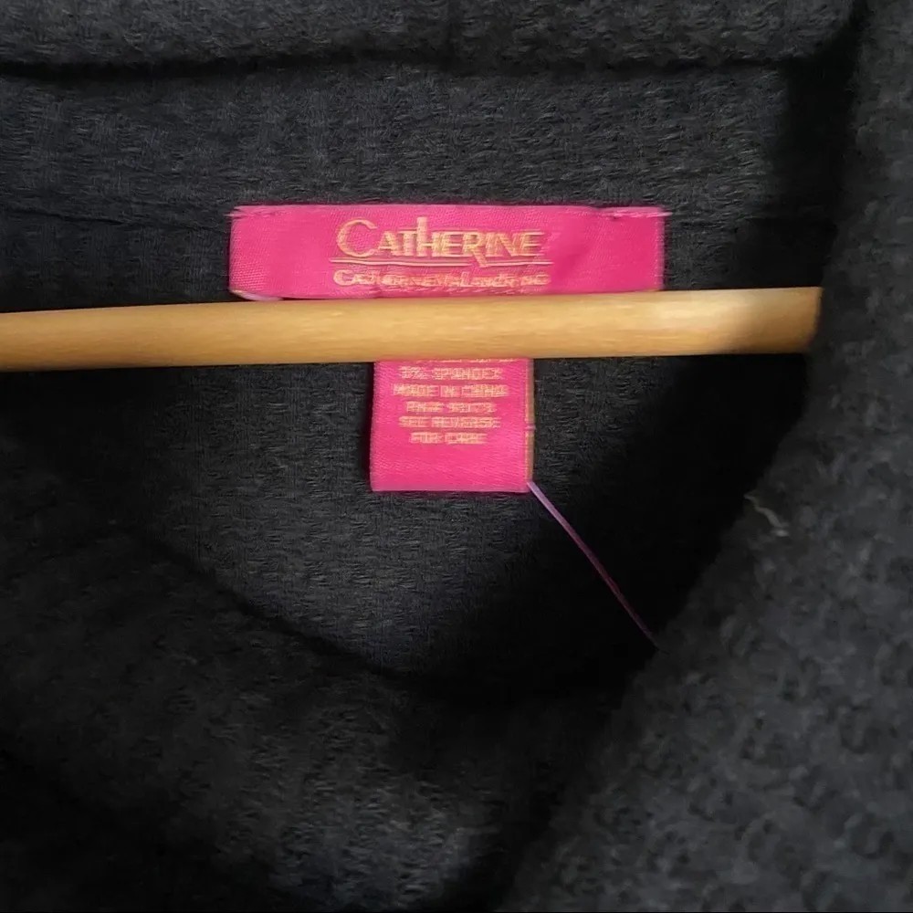 New Catherine Malandrino Waffle Knit Cowl Sweater - Image 4