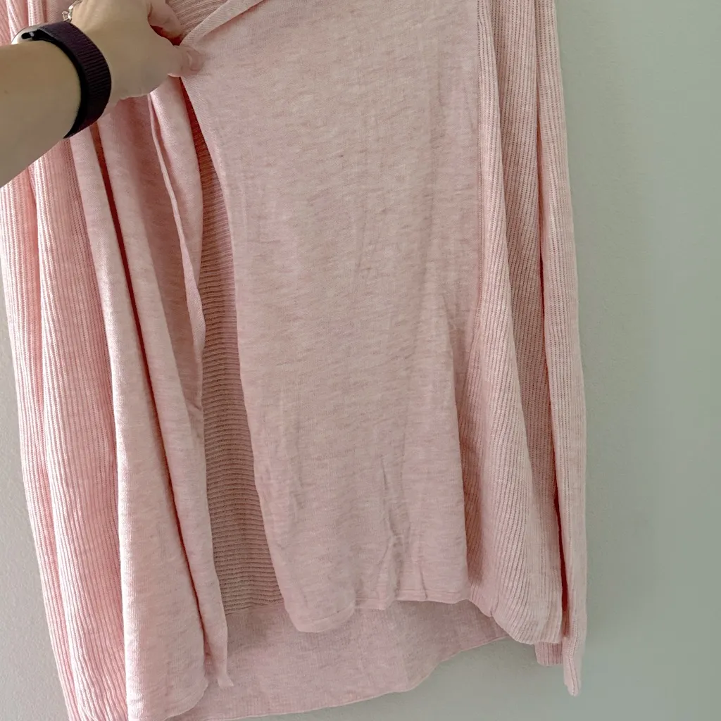 Lululemon Sundown Sweater Wrap Heathered Ballet Slipper Women’s Size 4 - Image 4