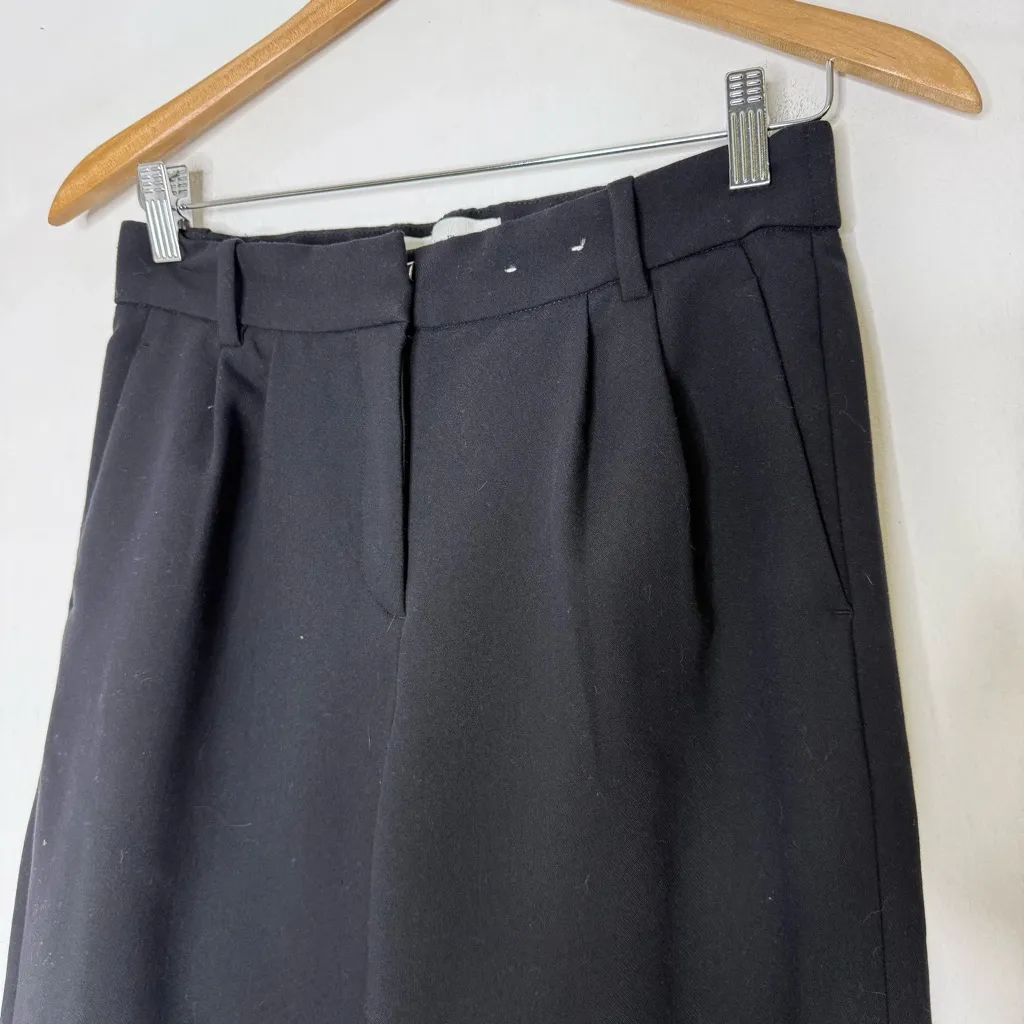 Abercrombie & Fitch Sloan Black High-Rise Wide Leg Pants 24 / 00 - Image 8