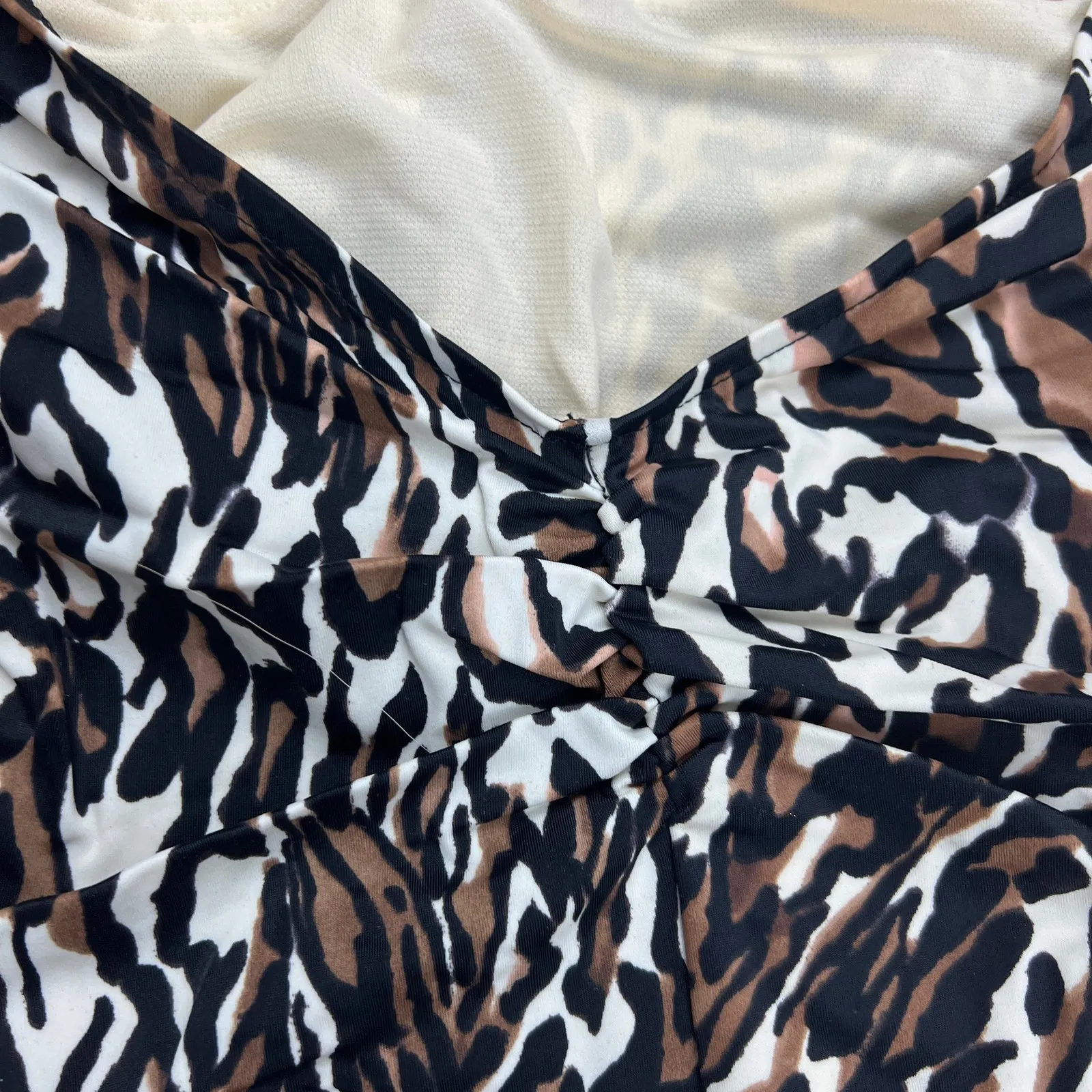 Aqua Green Women's Animal Print One Piece Swimsuit - Size Small - NWT - Image 7