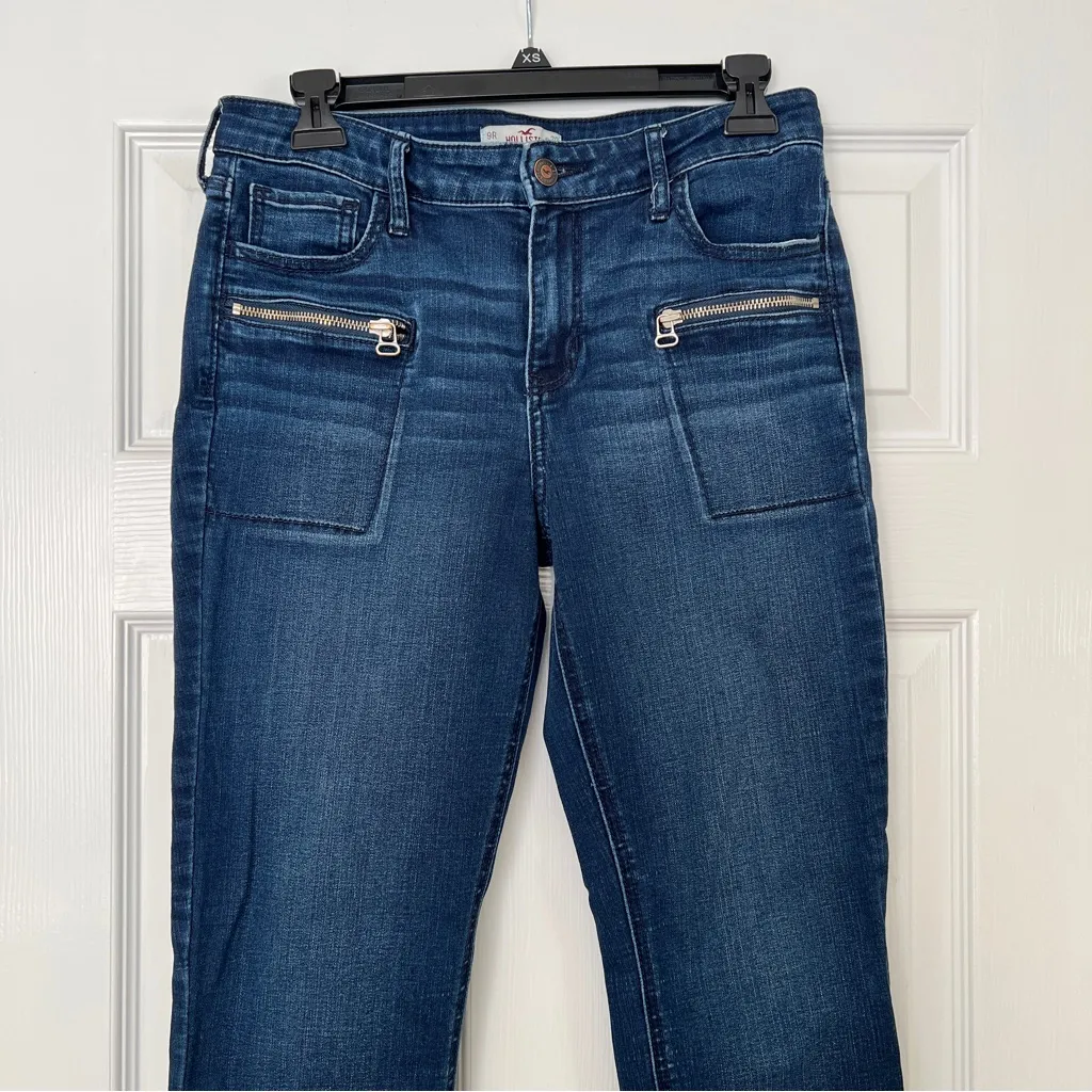 HOLLISTER jeans midrise front zip pocket size 29 - Image 2