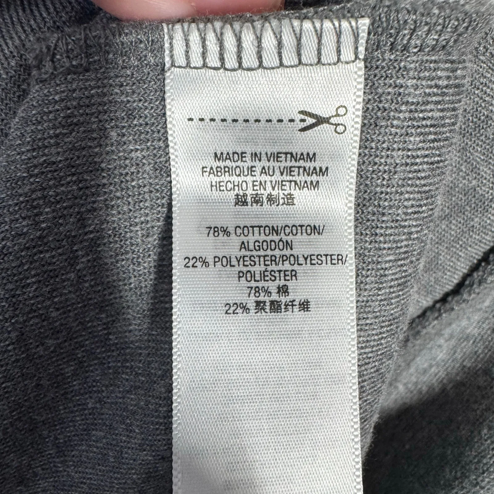 Juicy Couture Velour Bling Track Full Zip Jacket Women M Gray Scottie Dog Y2K - Image 9