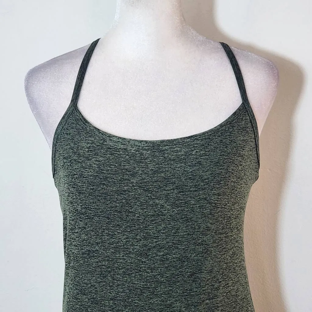 Interval Green Activewear Tank Top Size Large Green Athletic Top - Image 3