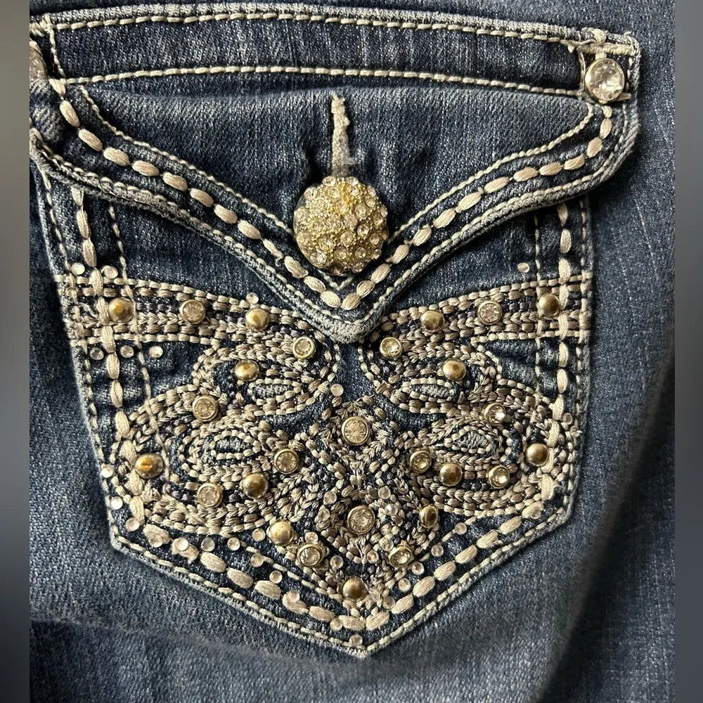 Grace in LA Jeans Blue Jeans size 9/28 - Image 6