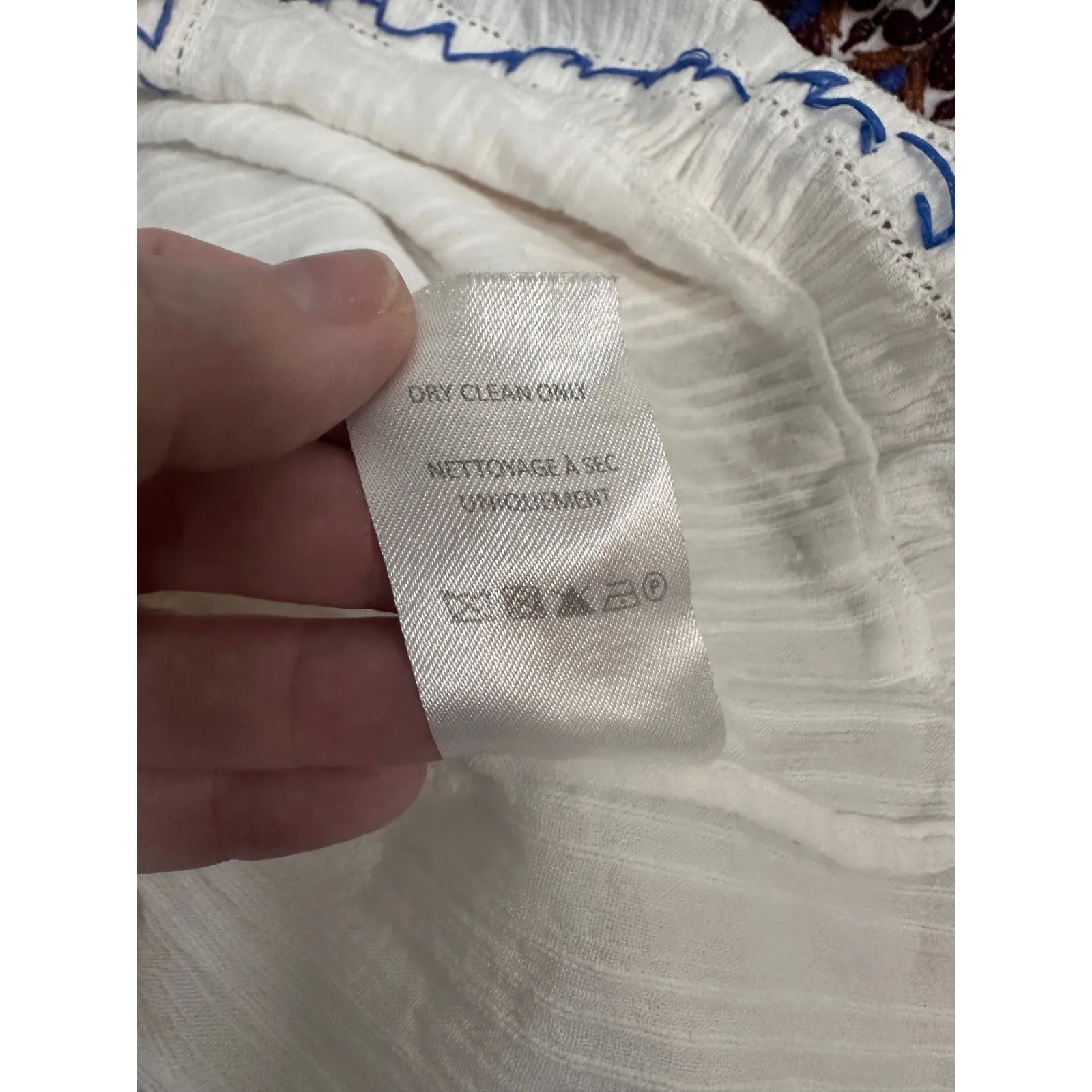 Veronica Beard Danica Embroidered Cotton Dress Sz S | Boho Style | MSRP $498 - Image 11