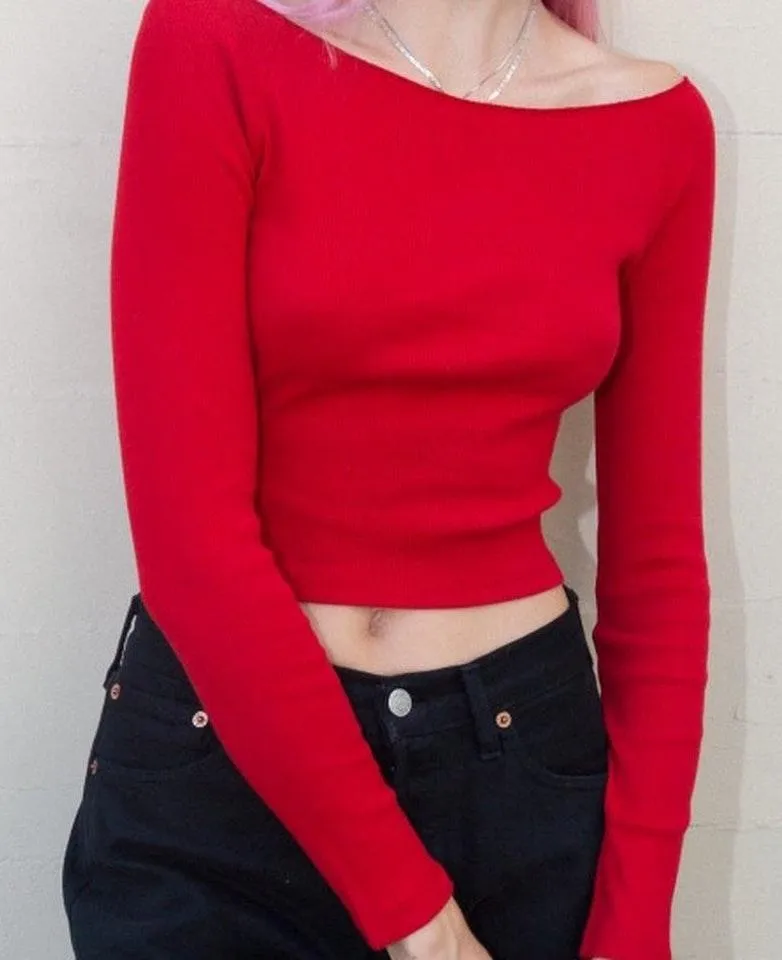 Brandy Melville Mayson Long Sleeve Top - Image 2