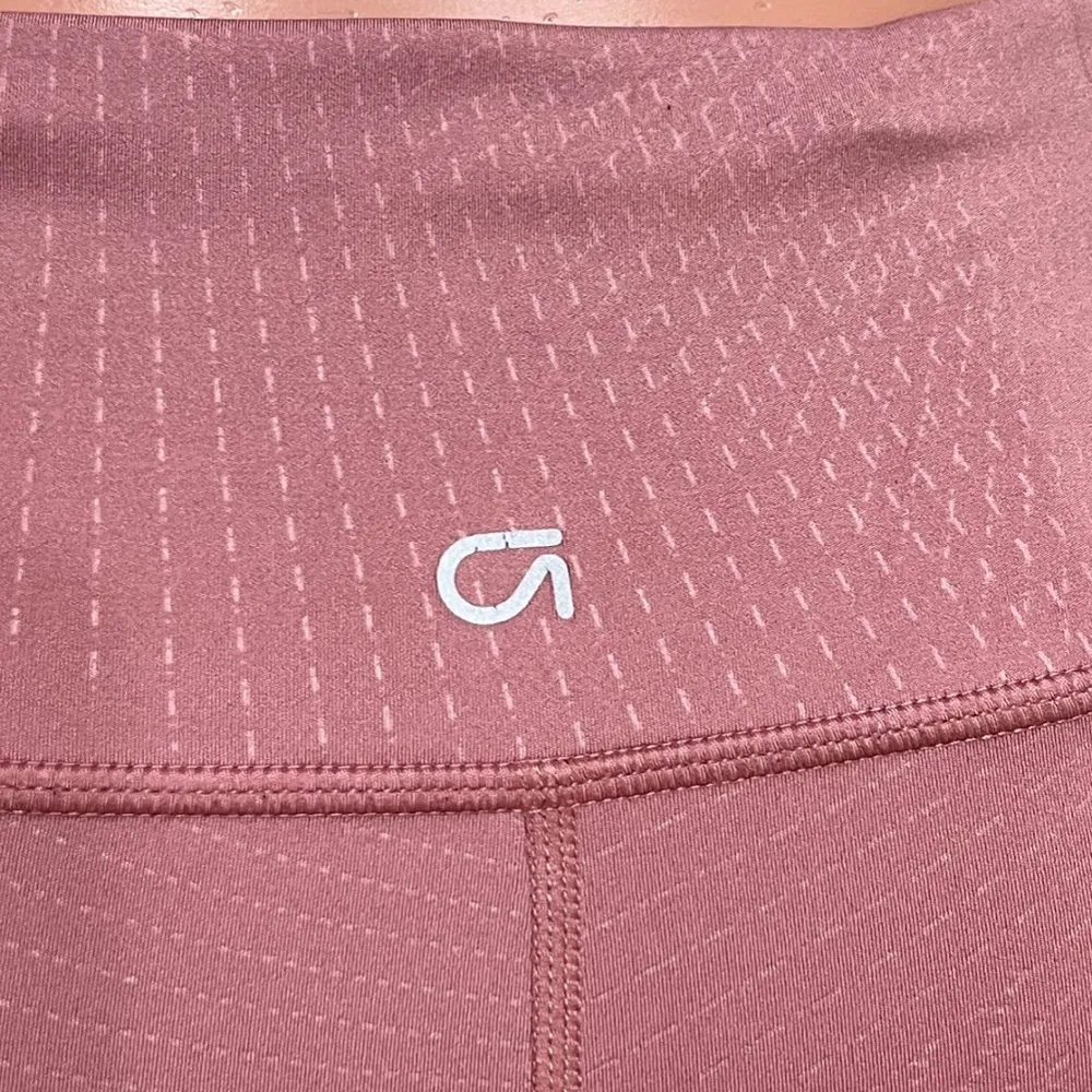 Gap Fit Eclipse Pink Stretch Workout Leggings Pants Size M - Image 6