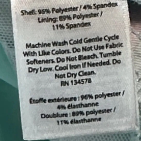 Vineyard Vines Golf Skort Palm Leaf Royal Ocean Multicolor Skirt Blue Green 14 - Image 12