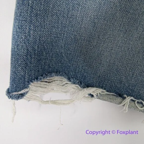 New! Madewell Relaxed Mid-Length Rigid Denim‎ Shorts Brockport Wash size 27 - Image 8