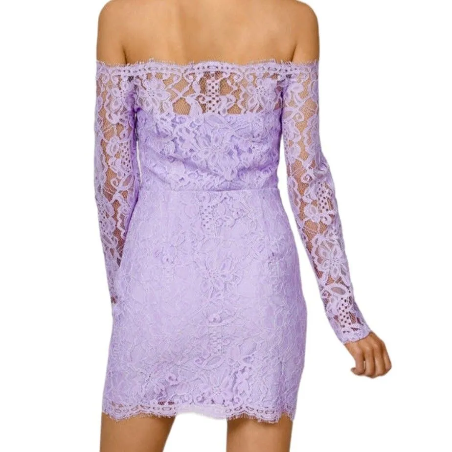 Tobi Adelyn Dress Sz Small Lace Bodycon Bridal Formal Wedding Guest Party Boho - Image 9