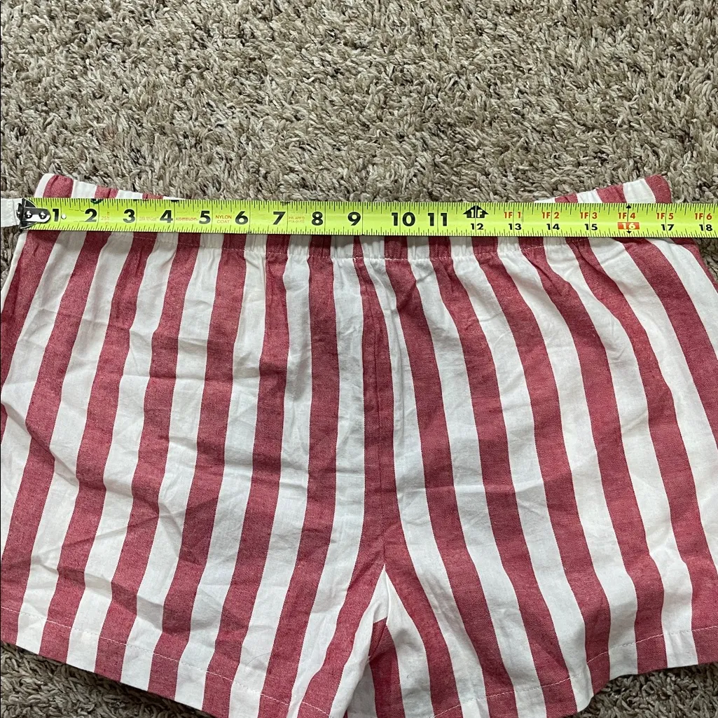 Stars Above Sleep Shorts Striped Cotton Large New with tags - Image 6