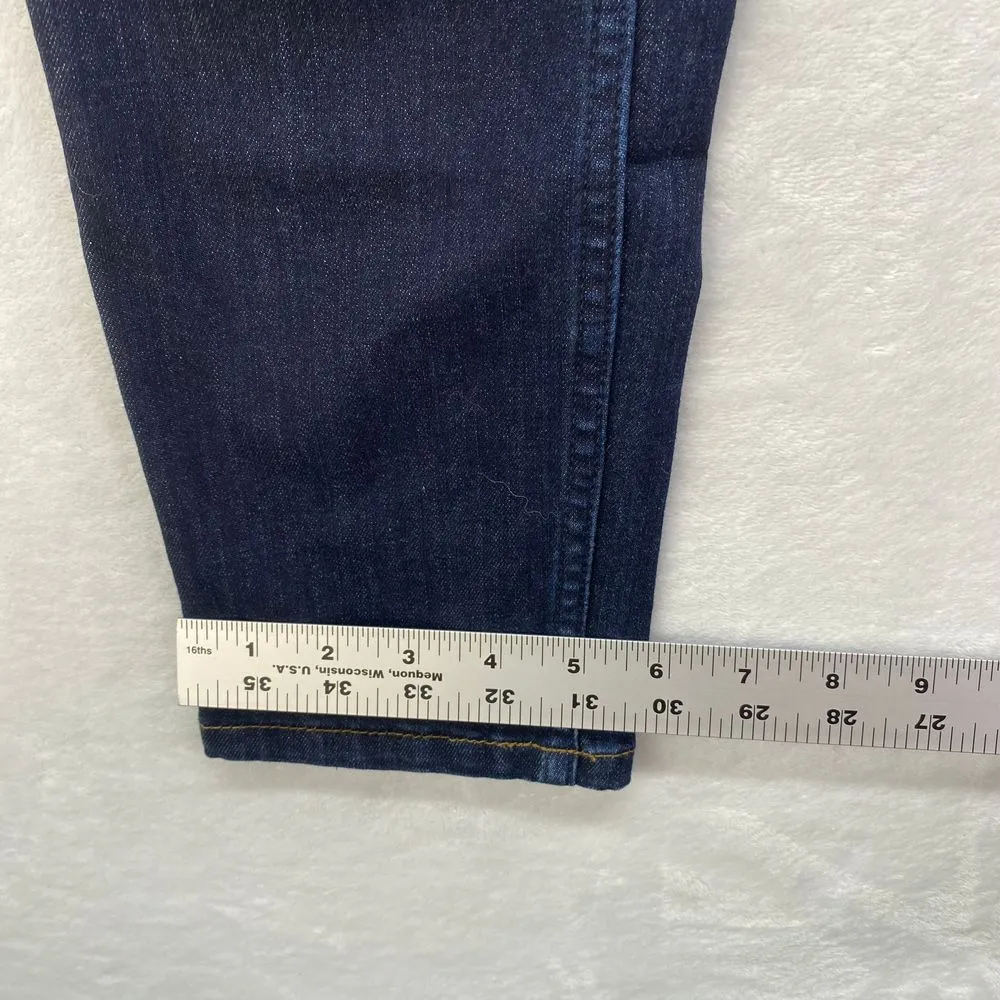 Carhartt Jeans womens Size 4 Slim Fit‎ Skinny Leg Dark Blue Denim Jeans Regular - Image 6