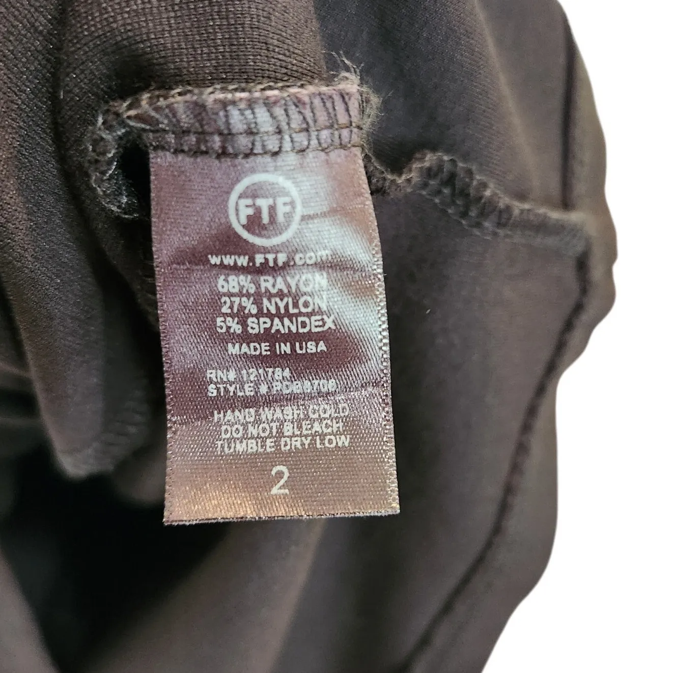 Fashion To Figure Black Faux Wrap Sleeveless Bodycon Party Sheath Dress Size 2X - Image 6