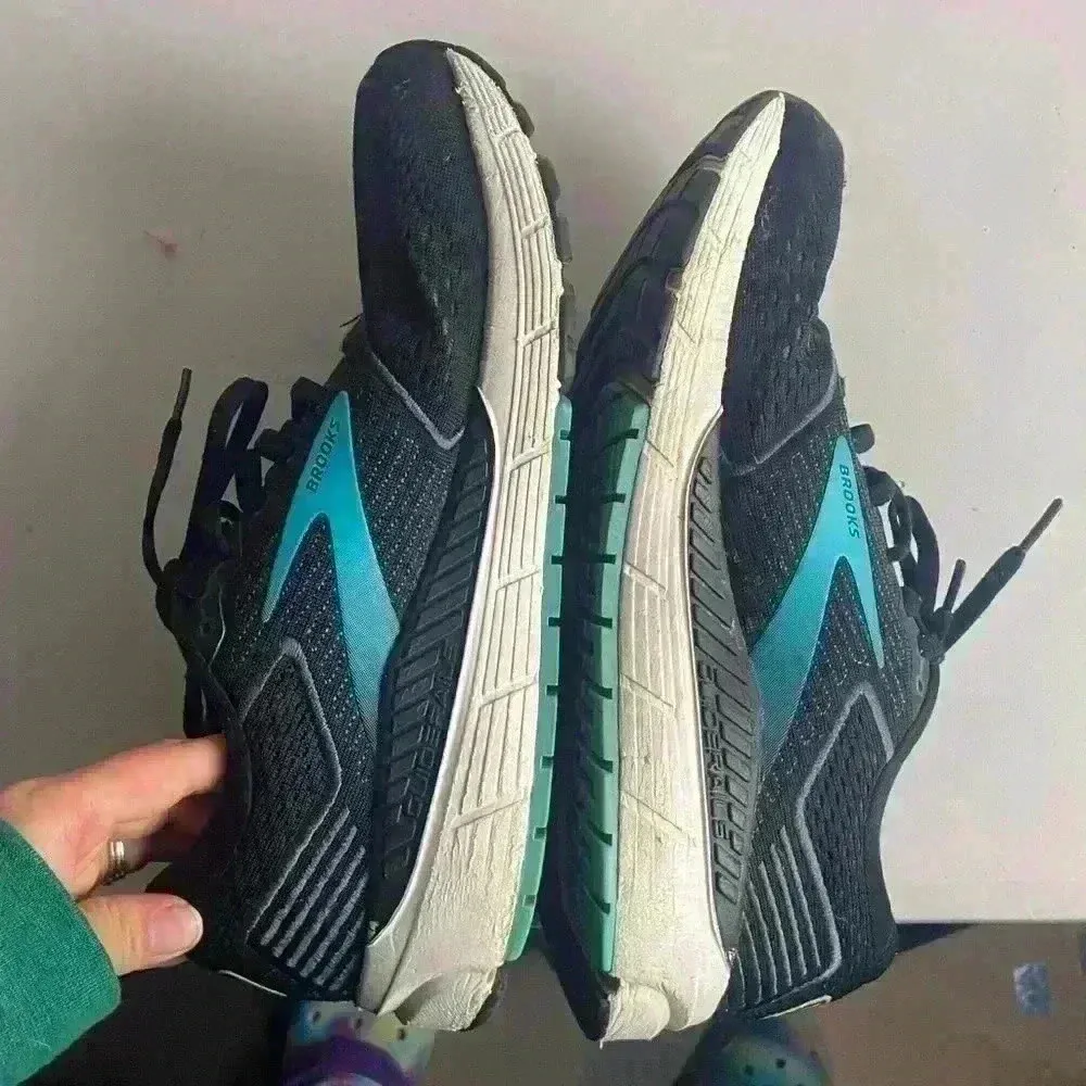 Brooks Womens Ariel 20 Running Shoes Size 10.5 B Blue Walking Comfort Cushioned - Image 8