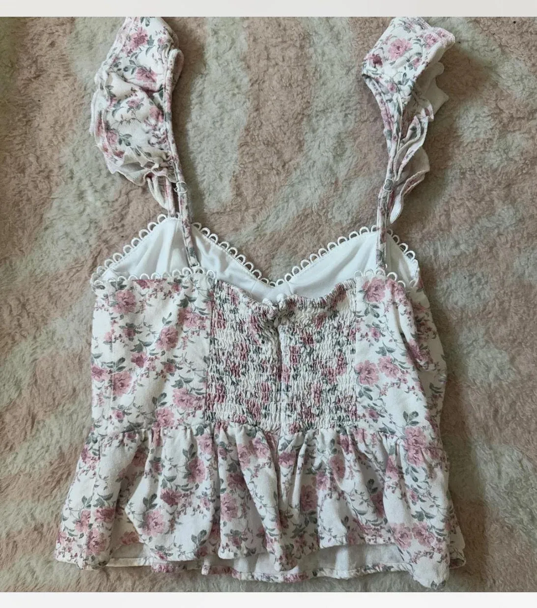 Floral Crop Top - Image 4