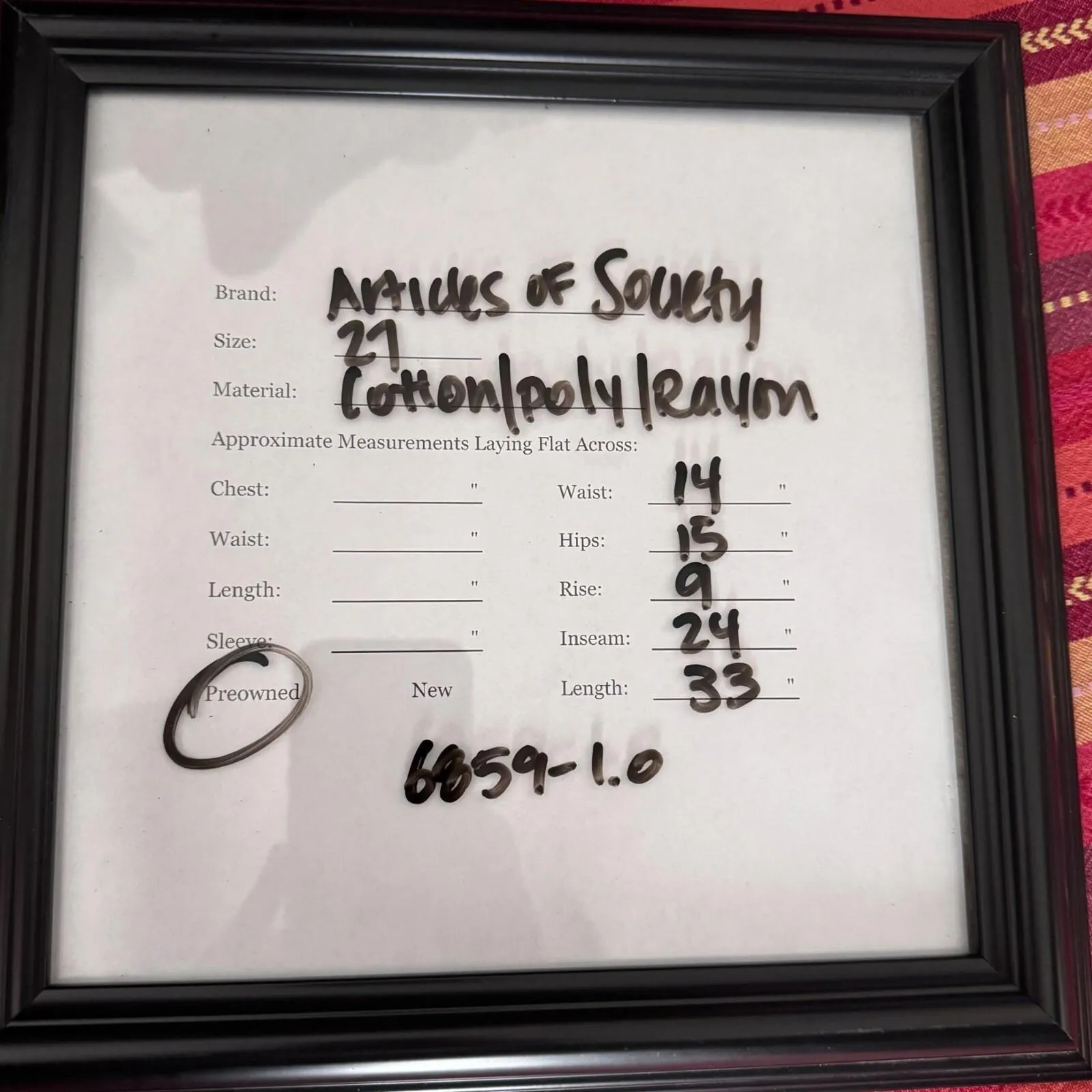 Articles‎ of Society Carly Ankle Crop Skinny Jeans Womens 27 Blue Cotton - Image 11