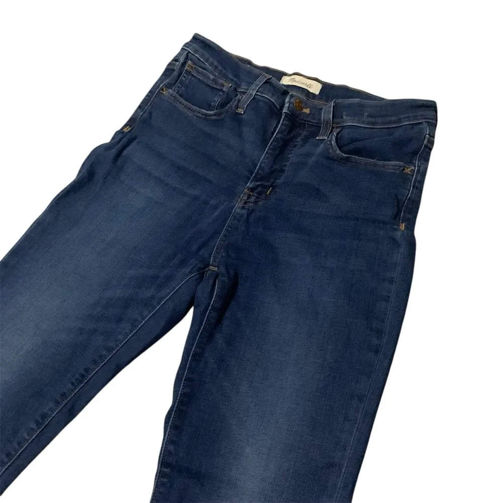 Madewell Size 29 Dark Wash 9” Mid-Rise Skinny Jeans - Image 3