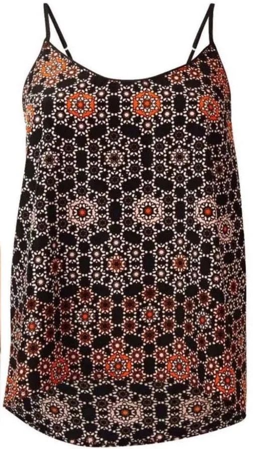 Kaleidoscope Print Cami Tank Top - Image 5