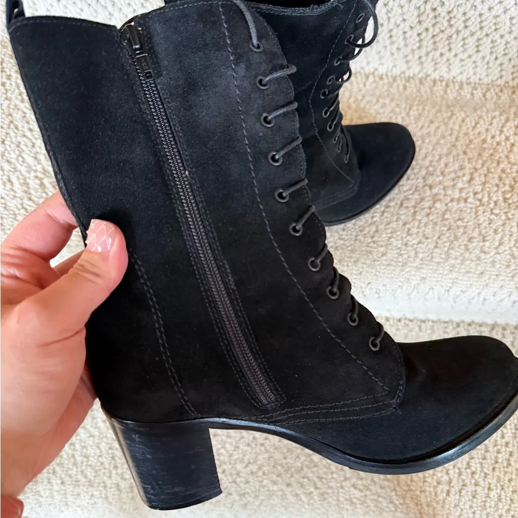 La Canadienne Black Suede Lace - Image 7