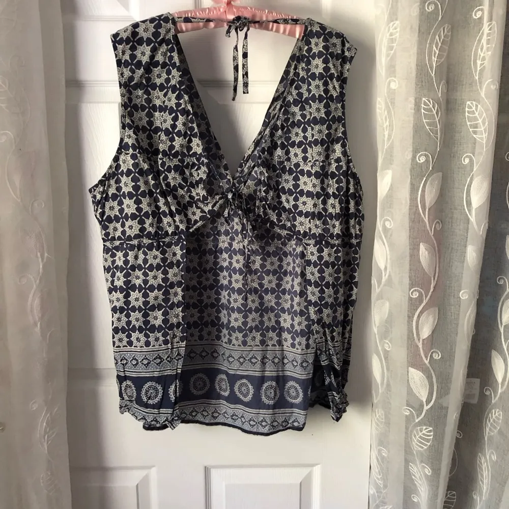 Venezia jeans clothing co. Boho blouse top, size 28 - Image 2