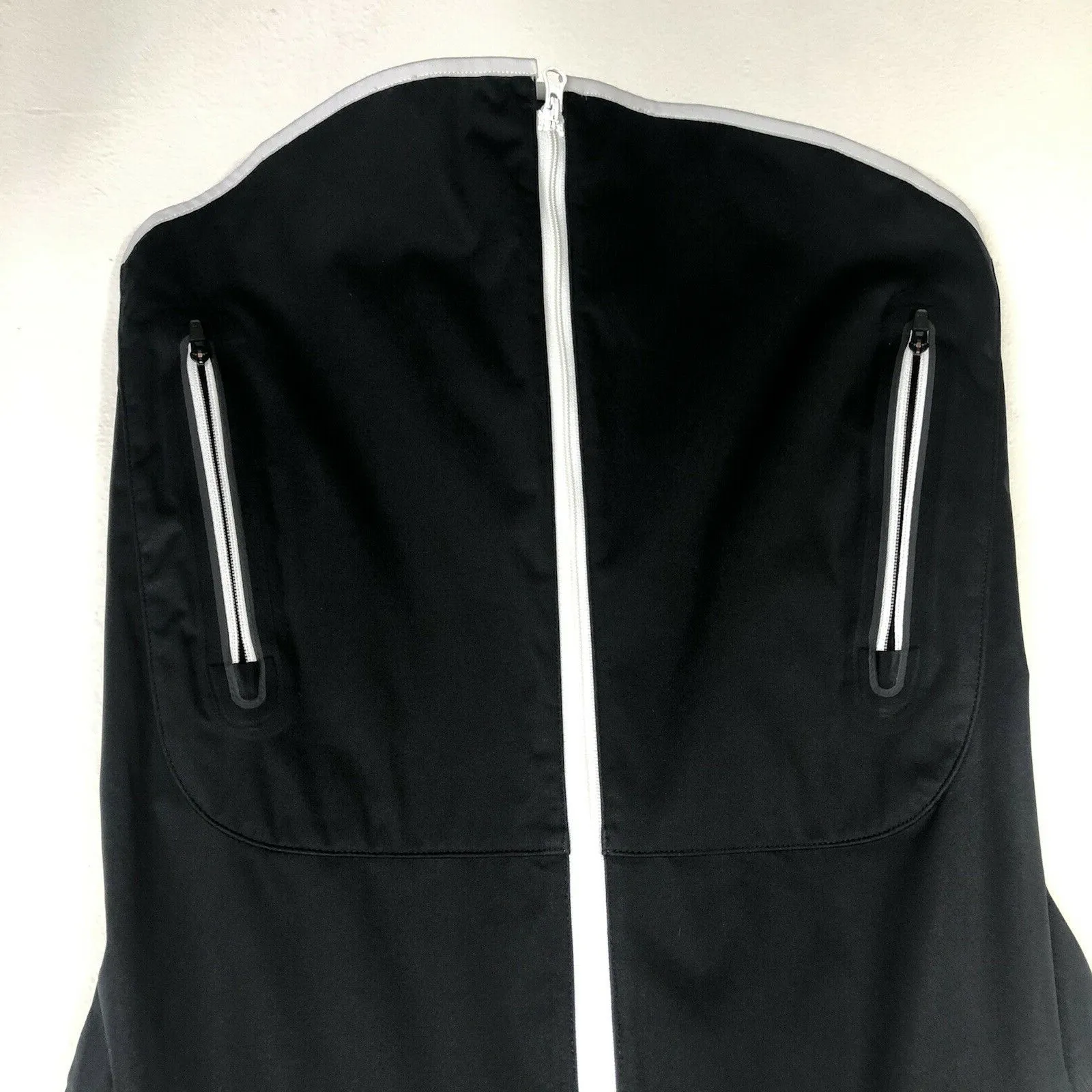 NEW Footjoy Golfleisure Black White Sleeveless Zip Up Vest Womens Size XS - Image 3