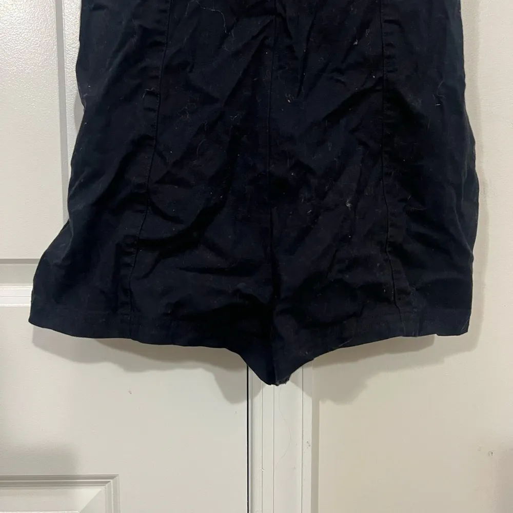 Free People Black Daisy Tie Front Romper Size 0 US $125 - Image 4