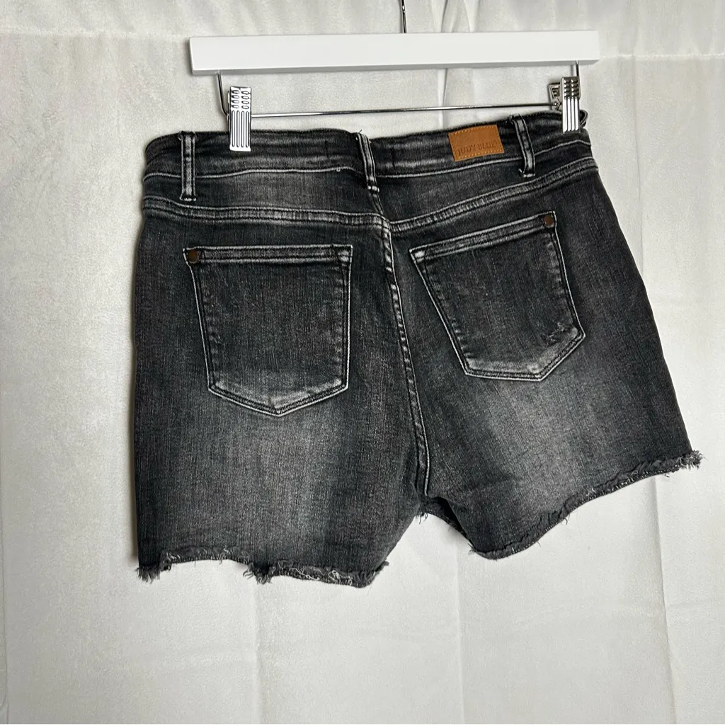 Judy Blue Black Denim Jeans Size Large - Image 2