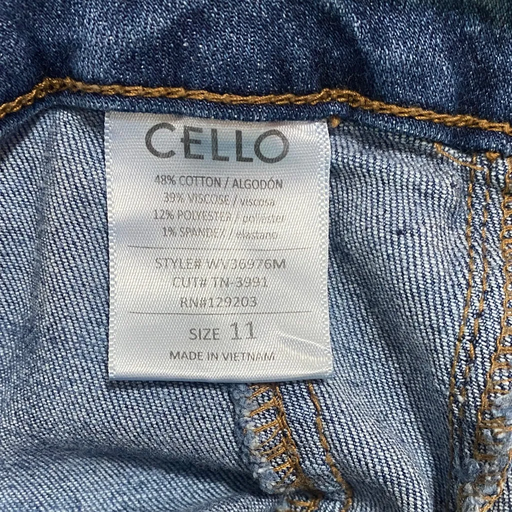 Cello Medium Blue Flare Jeans - Image 7