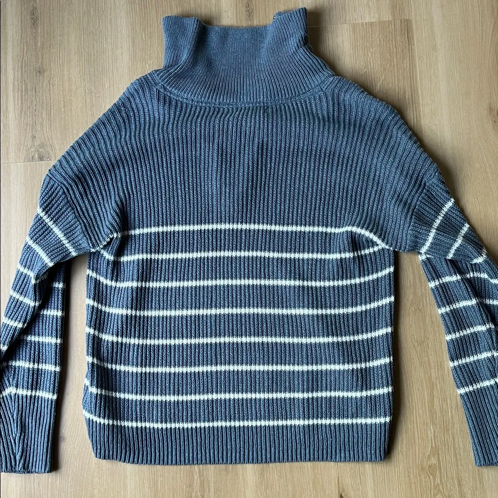 Rachel Zoe Blue Knit Sweater - Image 4