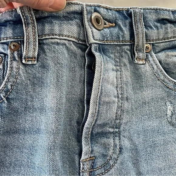 Pistola Charlie High Rise Straight Leg Side Leg Zipper Utopia Jeans‎ Size 27 - Image 14