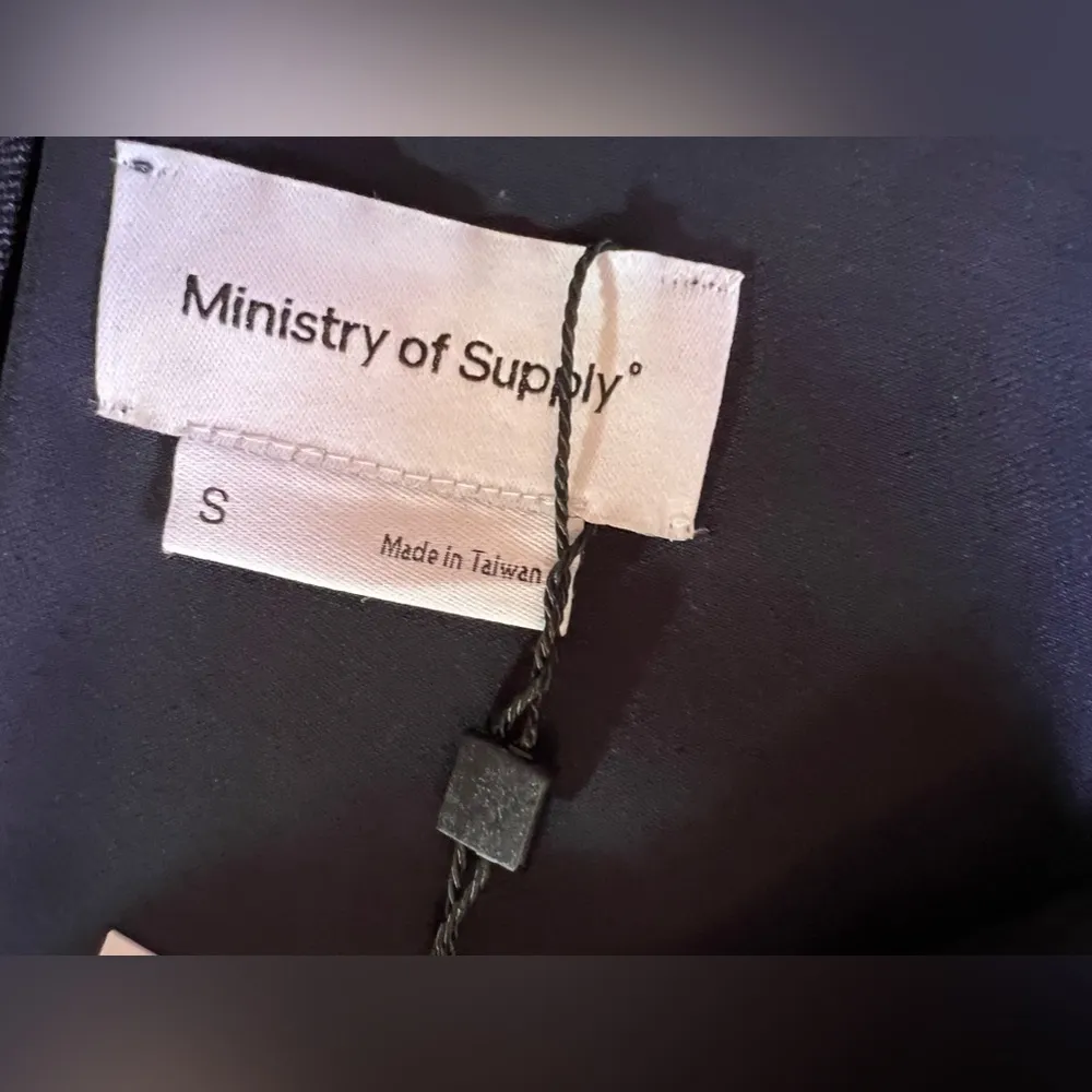 Ministry of Supply Black Swift Sheath Dress Size S Light Airy Remova Waist Tie - Image 16