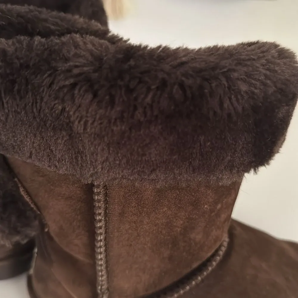 LAMO Essential Womens Boots EUC Brown Size 10 - Image 4