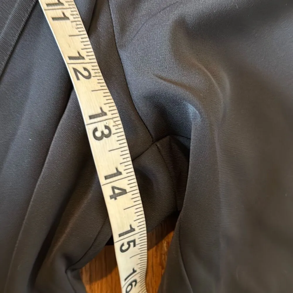 Halara NWT black tie side wide leg pant large - Image 7