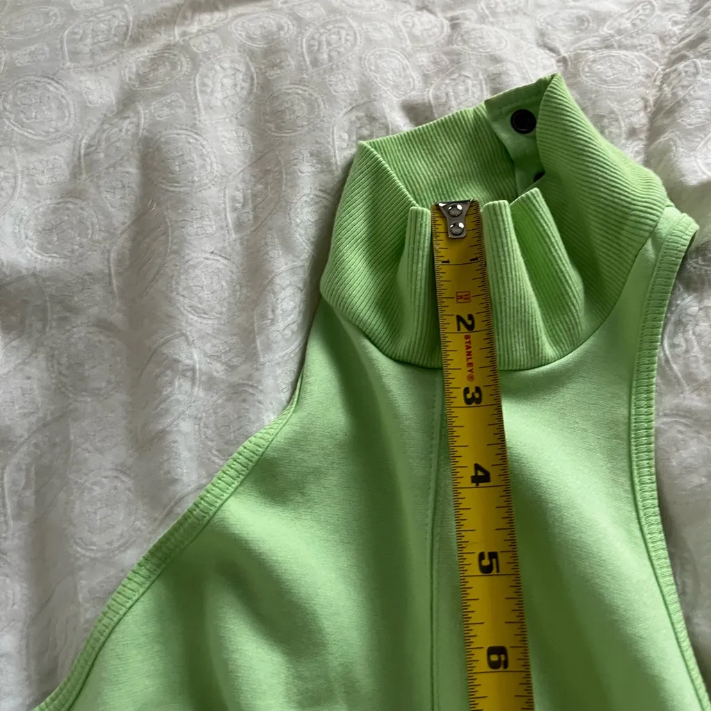 Lime Green Maxi Dress Size M - Image 8