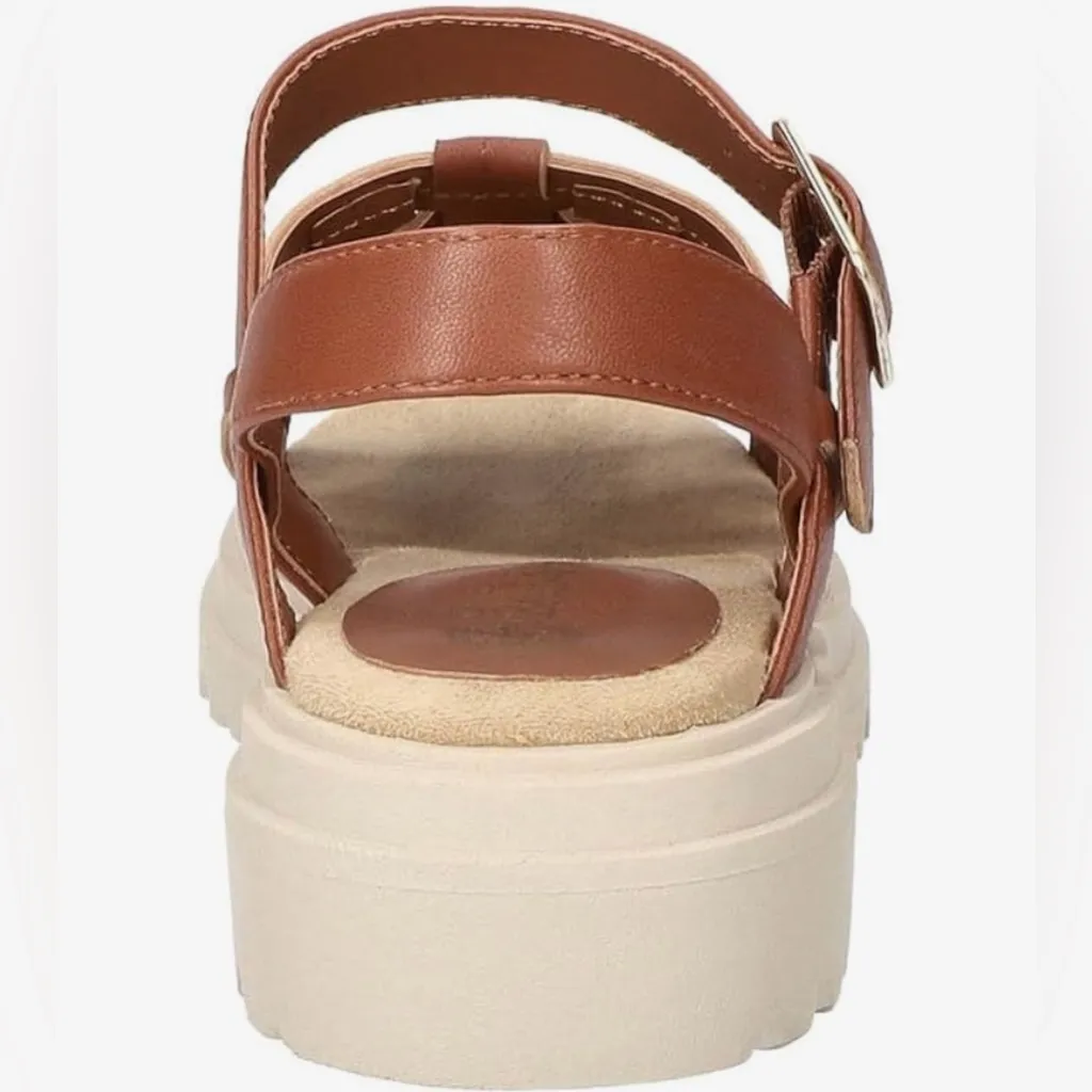 NEW Bella Vita Genuine Leather Loni Flat Lug Sole Fisherman Sandal 9.5WW $120 - Image 8