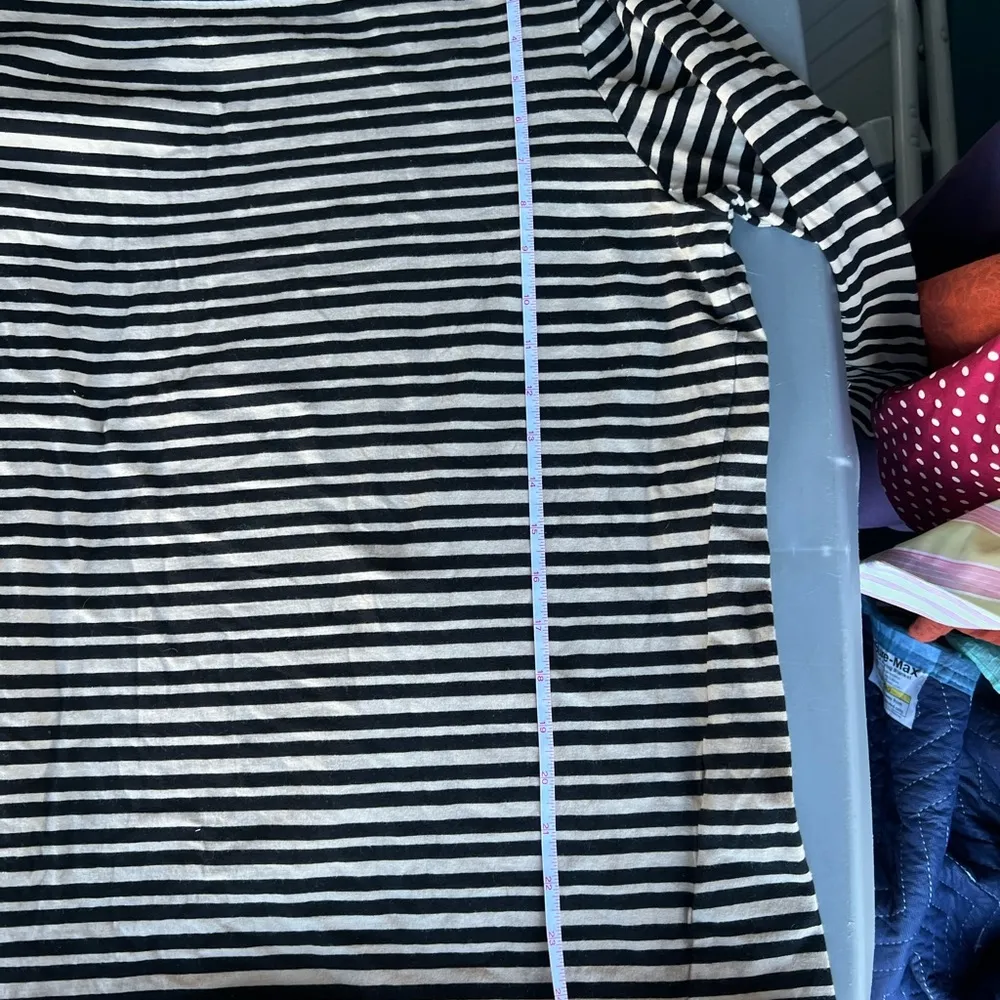 Jones New York signature black/tan strip jersey 2X - Image 5