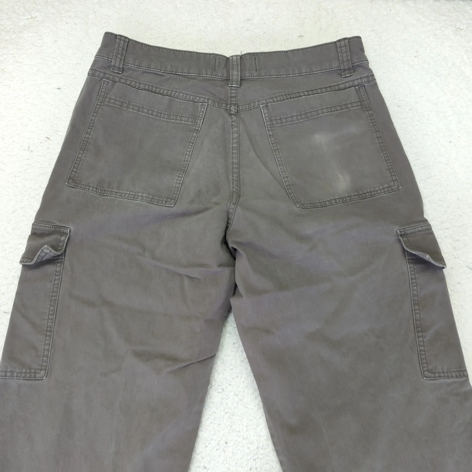 Madewell Cotton Hemp Hiking Cargo Pants Gorpcore ND598‎ Gray Women's 29 Stretch - Image 5
