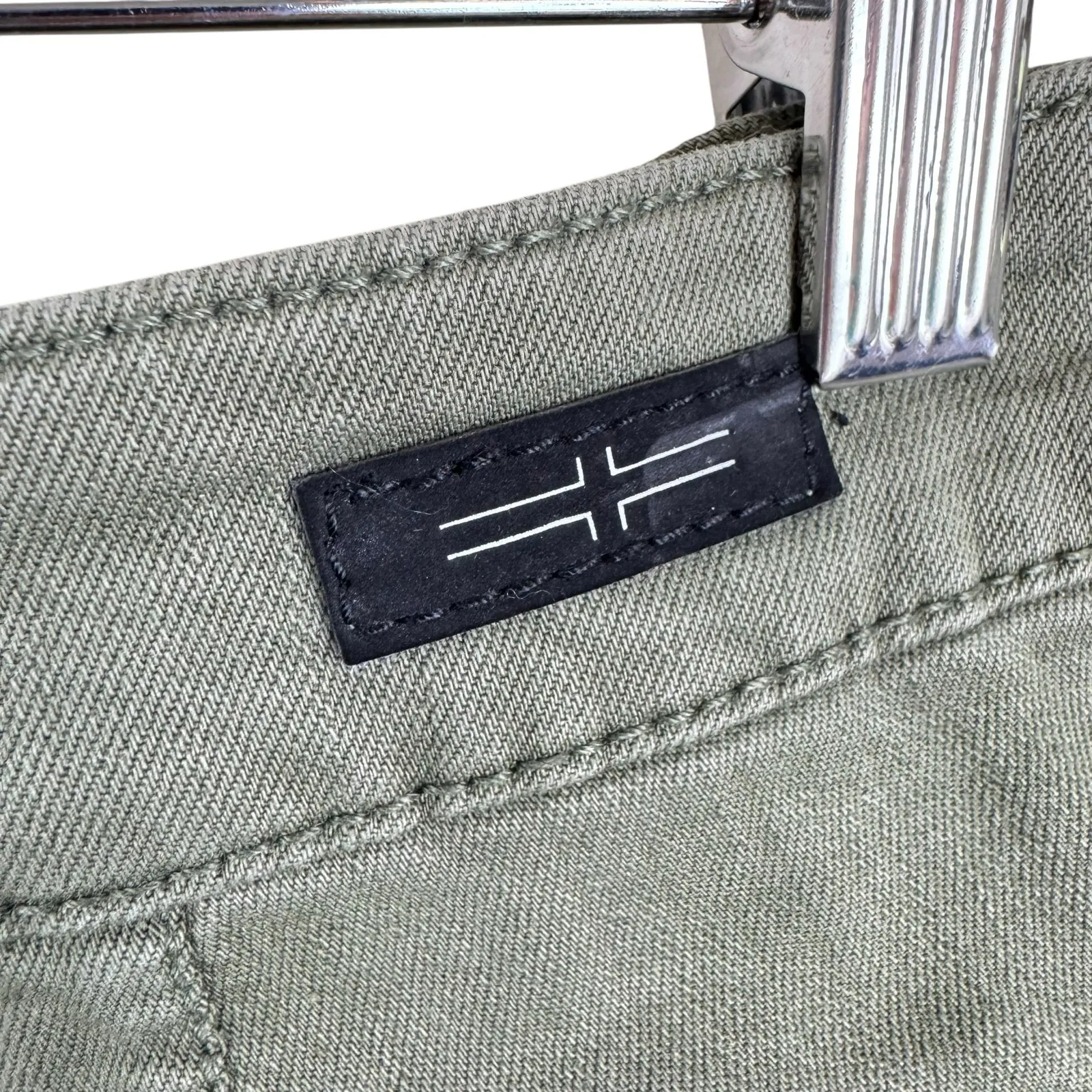 Liverpool Kylie Cropped Cargo Mid Rise Zipper Lower Leg Skinny Jeans Size 2 26 - Image 7