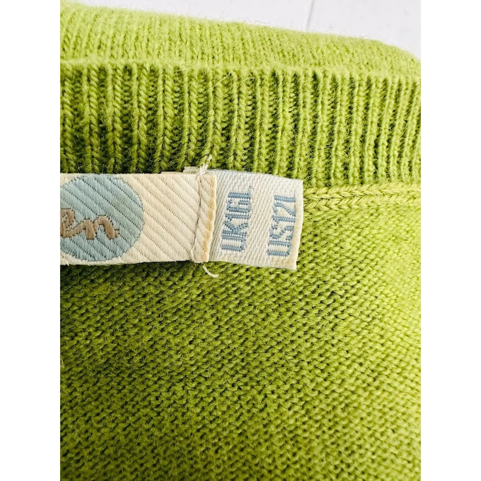 Boden Colorblock Midi Sweater Dress Angora Cashmere Blend 12 Long 12 L Colorful Green - Image 5