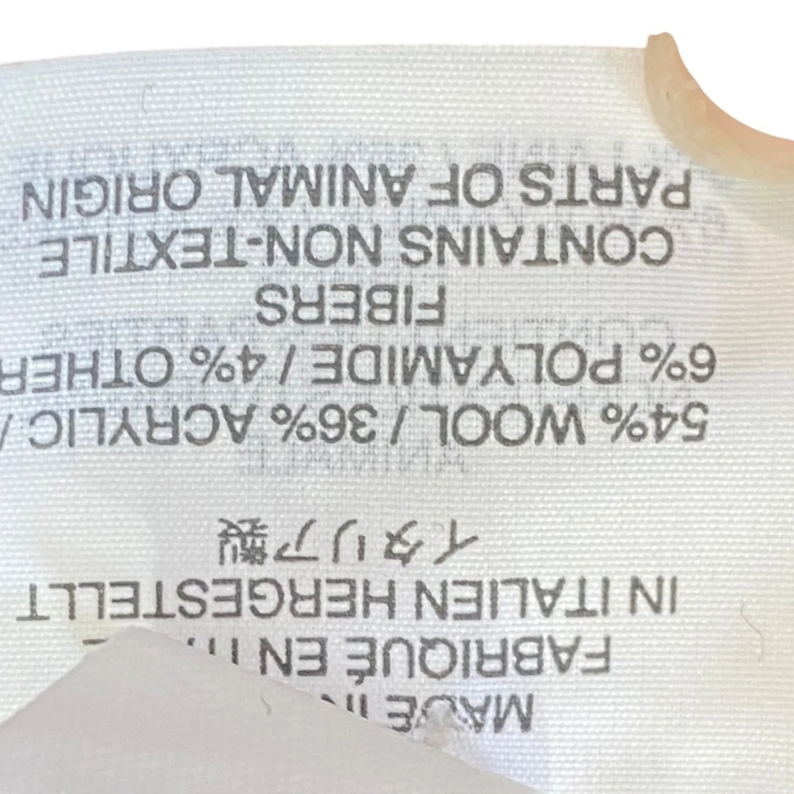 J. Crew Black and White Plaid wool blend poncho Shawl - Image 6