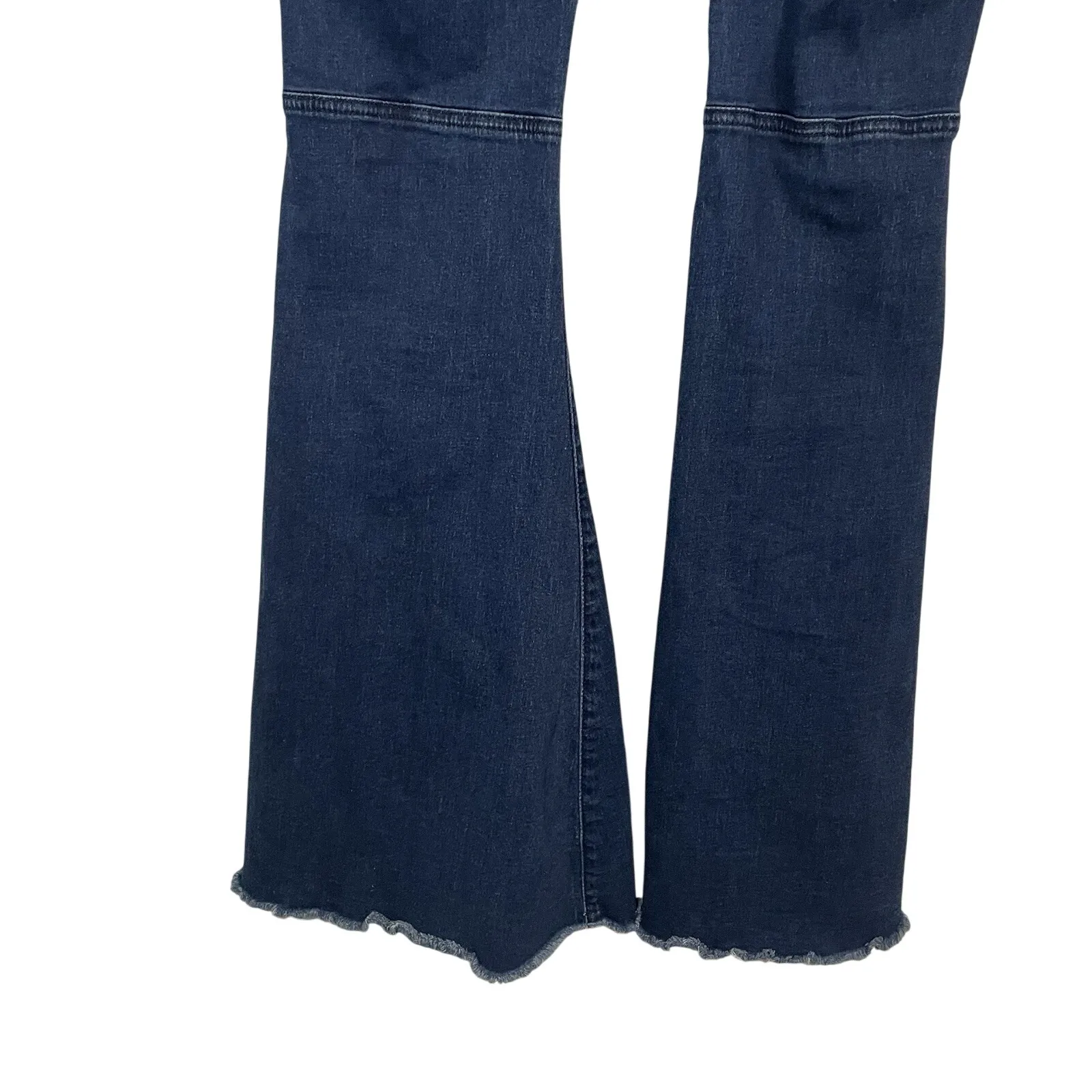UMGEE High Waist‎ Flare Leg Jeans Bell Bottoms Denim Pants Dark Wash Size 6 - Image 7