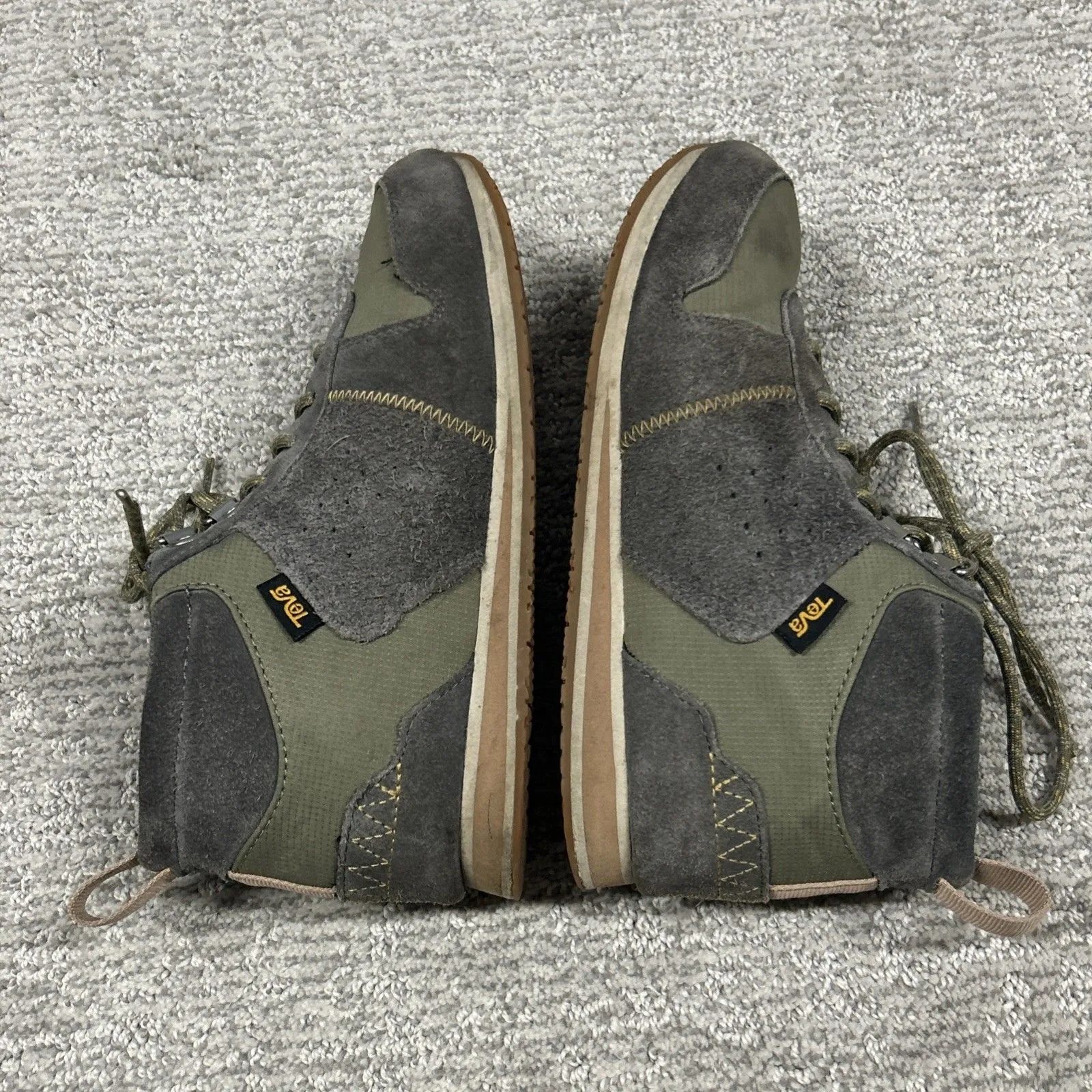 Teva Highside 84 Mid Boots Womens 9 1125671 Green Gray Sneaker Shoes Outdoor - Image 9